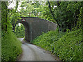 Mill Lane south-west of Audlem in Cheshire