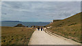 SY8080 : Path from the car park towards Durdle Door by Phil Champion