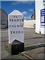 Old Guide Stone by the A394, Rame Cross, Wendron parish