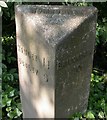 Old Milepost by the B4176, south of Smestow Bridge, Wombourne