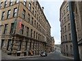 Vicar Lane viewed from Burnett Street