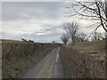 TQ6325 : Swife Lane and farm machinery by Chris Thomas-Atkin