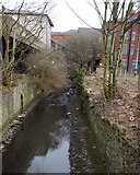 SD7109 : The River Croal between Central Street and Knowsley Street by Gary Rogers