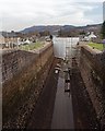 NH3709 : Caledonian Canal Fort Augustus Dewatered by valenta