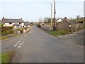 The Station Road junction on the Foughilletra Road