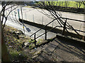 Steps down to Hollins Mill Lane