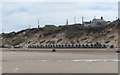 Beach and Sand Cliffs at Newport