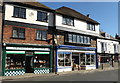 Shops in New Street, Sandwich