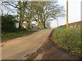 Lane near to Claythorpe Manor