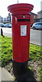 Elizabeth II postbox on Kirkleatham Lane, Redcar