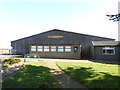 The hangar at Shipdham airfield