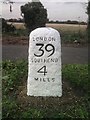 Old Milestone on Hall Road, Rochford