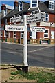 Old Direction Sign - Signpost by the B2203, Hailsham Road, Heathfield