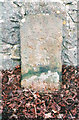 Old Milestone by Babell Road, Gorsedd, Whitford parish