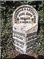 Old Milestone by the A656, Ridge Road, Garforth parish