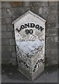 Old Milepost by the A365, Bath Road, Devizes parish