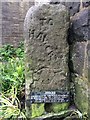 Old Guide Stone by the Calderdale Way, off Northfield Terrace