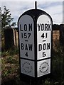 Old Milepost by the A638, Bawtry Road, Rossington parish