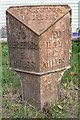 Old Milepost by the A438, Swainshill, Stretton Sugwas parish