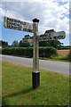 Old Direction Sign - Signpost by the B2111, Bedale Hill, Walstead