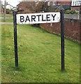 Old Village Signpost by New Inn Road, Bartley