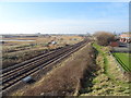 Railway towards Middlesbrough