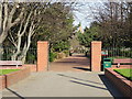 Entrance to Locke Park, Redcar