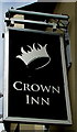 Crown Inn name sign, High Street, Merthyr Tydfil