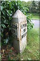 Old milemarker north of bridge 180, Skipton