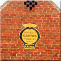 SE9859 : Old AA and Motor Union sign on Main Street in Garton-on-the-Wolds by Milestone Society