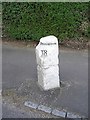 Old Milestone by the A281, Birtley Road, Bramley