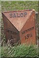 Old Milepost by the A49, north of Hadnall