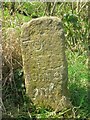 SD8247 : Old Guide Stone by the A682, Rimington Lane junction, Gisburn by Milestone Society