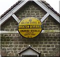 Old circular AA sign on the B3095 in Brixton Deverill