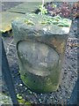 Old milemarker by Huddersfield Narrow Canal, Slaithwaite