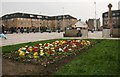 Colourful bedding plants, Colquhoun Square