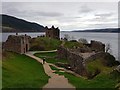 NH5328 : Urquhart Castle - View northeastwards by Rob Farrow
