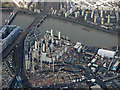 Battersea Power Station from the air