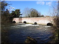 Water thundering through the sluices at Hellesdon Mill