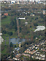 Kew Gardens from the air