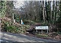 Eastern entrance to the Broomgrove Wildlife Site, Hastings