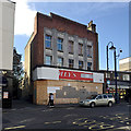 TQ3370 : Boarded-up shop, Westow Hill, Upper Norwood, south London by Robin Stott