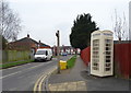 K6 telephone box on Hove Road, Hull