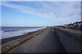 Rossall Promenade towards Fleetwood