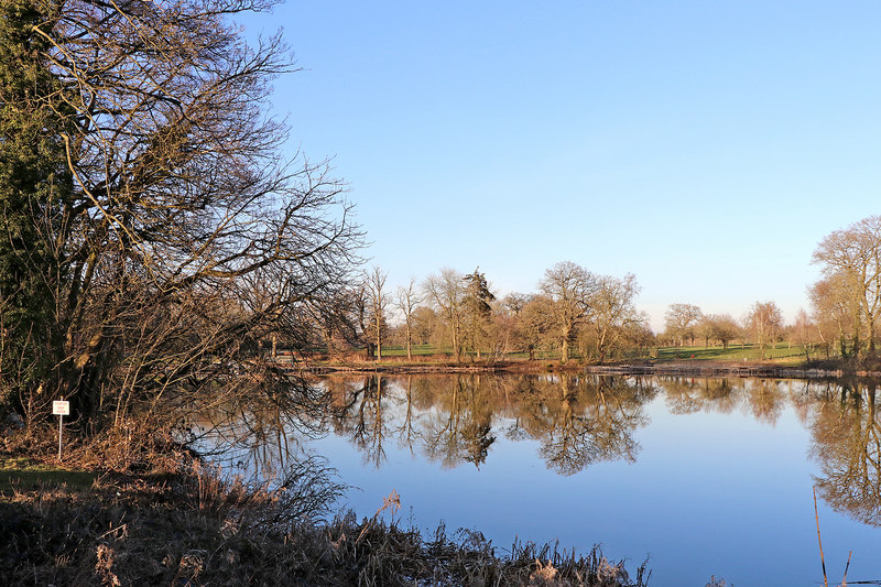 The Great Pool in Patshull Park,... © Roger D Kidd :: Geograph Britain ...