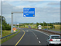 S7068 : Overhead Sign at Junction 6, Northbound M9 by David Dixon