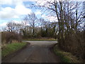 TM2869 : Dennington Road, Dennington by Geographer