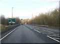 A57 nears Coisley Hill Roundabout