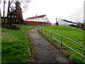 Path to Wentwood Close, Cwmbran