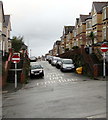 No Entry signs at the southern end of Morden Road, Newport